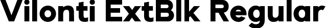 Vilonti ExtBlk Regular font - Vilonti-ExtraBlack.otf