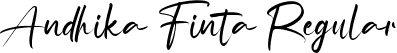 Andhika Finta Regular font - Andhika Finta.ttf