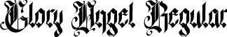 Glory Angel Regular font - Glory Angel.ttf