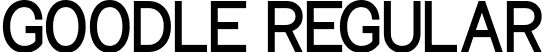 Goodle Regular font - Goodle.otf