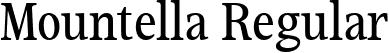 Mountella Regular font - MountellaTrial-Regular.ttf