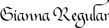 Gianna Regular font - Gianna.ttf