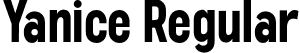 Yanice Regular font - Yanice.otf