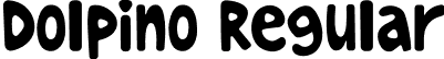 Dolpino Regular font - Dolpino.otf