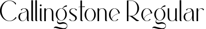 Callingstone Regular font - Callingstone - Personal Use Only.ttf