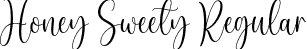 Honey Sweety Regular font - Honey Sweety.otf