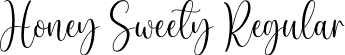 Honey Sweety Regular font - Honey Sweety.ttf