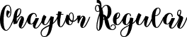 Chayton Regular font - Chayton.ttf