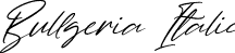 Bullgeria Italic font - Bullgeria Italic.otf