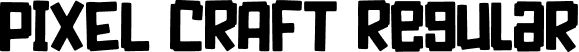 PIXEL CRAFT Regular font - PIXEL CRAFT.otf