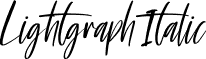 Lightgraph Italic font - Lightgraph Italic.ttf