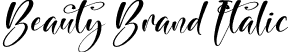 Beauty Brand Italic font - Beauty Brand Italic.otf