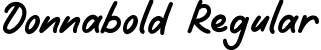 Donnabold Regular font - Donnabold Regular.ttf