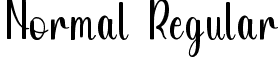 Normal Regular font - Beingnice Regular.ttf