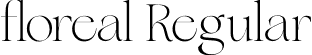 Floreal Regular font - Floreal.otf