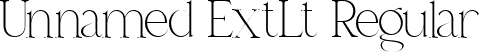 Unnamed ExtLt Regular font - DreamsNoteDemo-ExtraLight.ttf