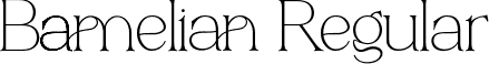 Bamelian Regular font - bamelian-1.ttf