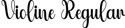 Violine Regular font - Violine.otf