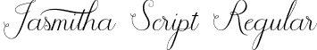 Jasmitha Script Regular font - Jasmitha Script.otf