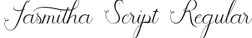 Jasmitha Script Regular font - Jasmitha Script.ttf