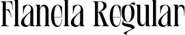 Flanela Regular font - Flanela.OTF.otf