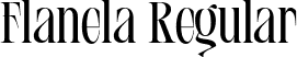 Flanela Regular font - Flanela.TTF.ttf