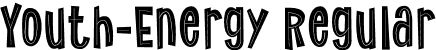 Youth-Energy Regular font - Youth-Energy.otf