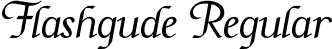 Flashgude Regular font - Flashgude - PERSONAL USE ONLY.otf