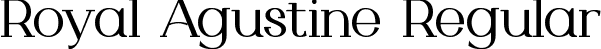 Royal Agustine Regular font - Royal-Agustine.ttf