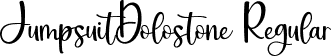 JumpsuitDolostone Regular font - JumpsuitDolostone.ttf