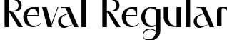 Reval Regular font - Reval.otf