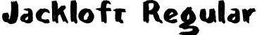 Jackloft Regular font - Jackloft-Regular.ttf