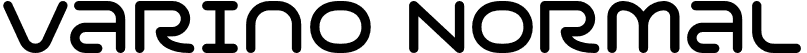 Varino Normal font - Varino - Normal.otf