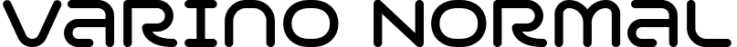 Varino Normal font - Varino - Normal.ttf