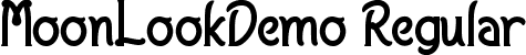 MoonLookDemo Regular font - MoonLookDemoRegular.ttf