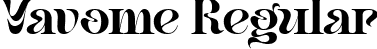 Yavome Regular font - Yavome.ttf