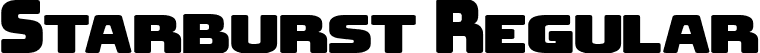 Starburst Regular font - Starburst.ttf