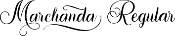 Marchanda Regular font - Marchanda.ttf