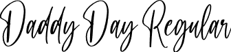 Daddy Day Regular font - Daddy Day OTF.otf