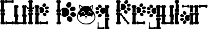 Cute Dog Regular font - Cute Dog TTF Personal.ttf