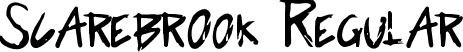 Scarebrook Regular font - Scarebrook.ttf