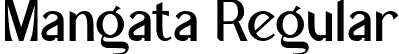 Mangata Regular font - Mangata-Regular.otf