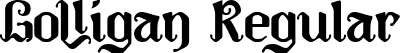 Golligan Regular font - Golligan.ttf