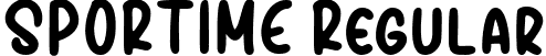 SPORTIME Regular font - SPORTIME.ttf