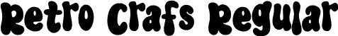 Retro Crafs Regular font - Retro Crafs.otf