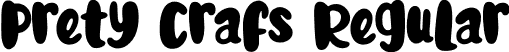 Prety Crafs Regular font - Prety Crafs.otf