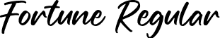 Fortune Regular font - Fortune.otf