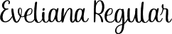 Eveliana Regular font - Eveliana.otf