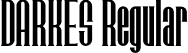 DARKES Regular font - DARKES.otf