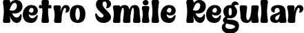 Retro Smile Regular font - Retro Smile.ttf